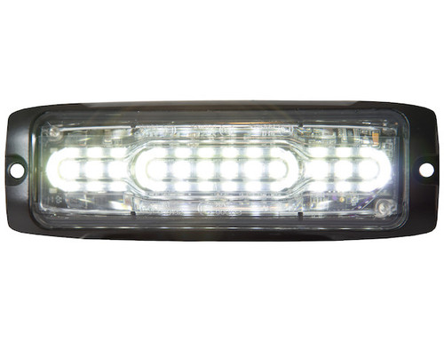 8890301 - Ultra Thin Wide Angle 5 Inch Clear LED Strobe Light