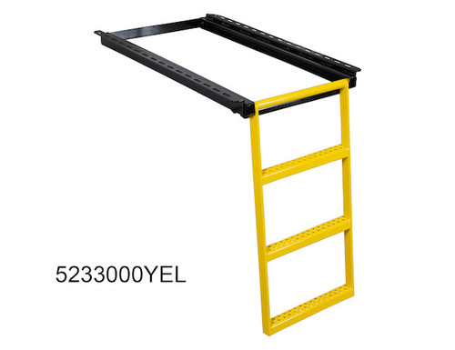 5233000YEL - Yellow 3-Rung Retractable Truck Step