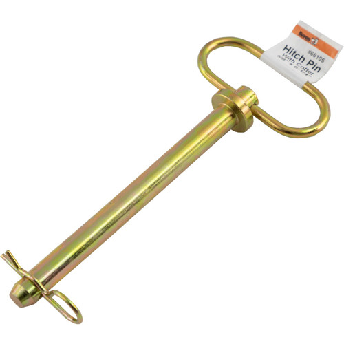 66105 - Yellow Zinc Plated Hitch Pins - 5/8 Diameter x 6-1/4 Inch Usable Length