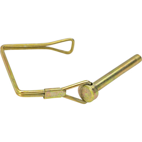66050 - Snapper Pin - 1/4in Diameter x 1-3/4in Usable Length, Yellow Zinc Plated