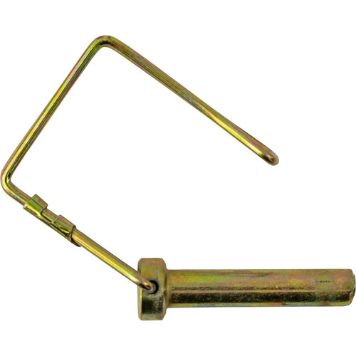 66053 - Snapper Pin - 5/16in Diameter x 2-1/2in Usable Length, Yellow Zinc Plated