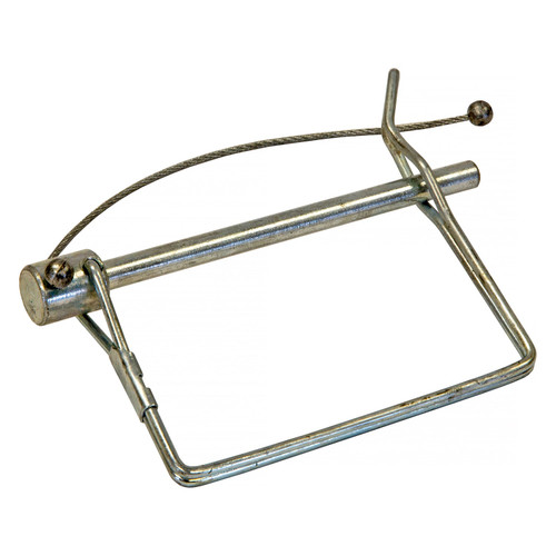 3015655 - 5/16 Inch Safety Snapper Pin with Lanyard - Zinc Plated