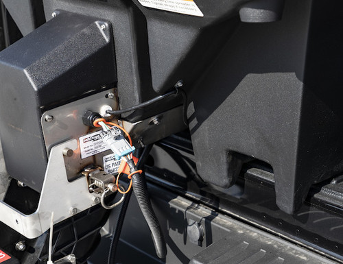 SHPE1000X - SaltDogg® 1.0 Cubic Yard Electric Black Poly Hopper Spreader - Extended Chute SHPE1000X - SaltDogg® 1.0 Cubic Yard Electric Black Poly Hopper Spreader - Extended Chute