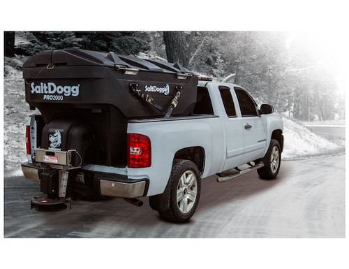 PRO2000 - SaltDogg® PRO2000 2.0 Cubic Yard Electric Poly Hopper Spreader - Auger