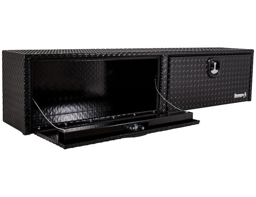 1721565 - 18x16x90 Inch Black Diamond Tread Aluminum Topsider Truck Box