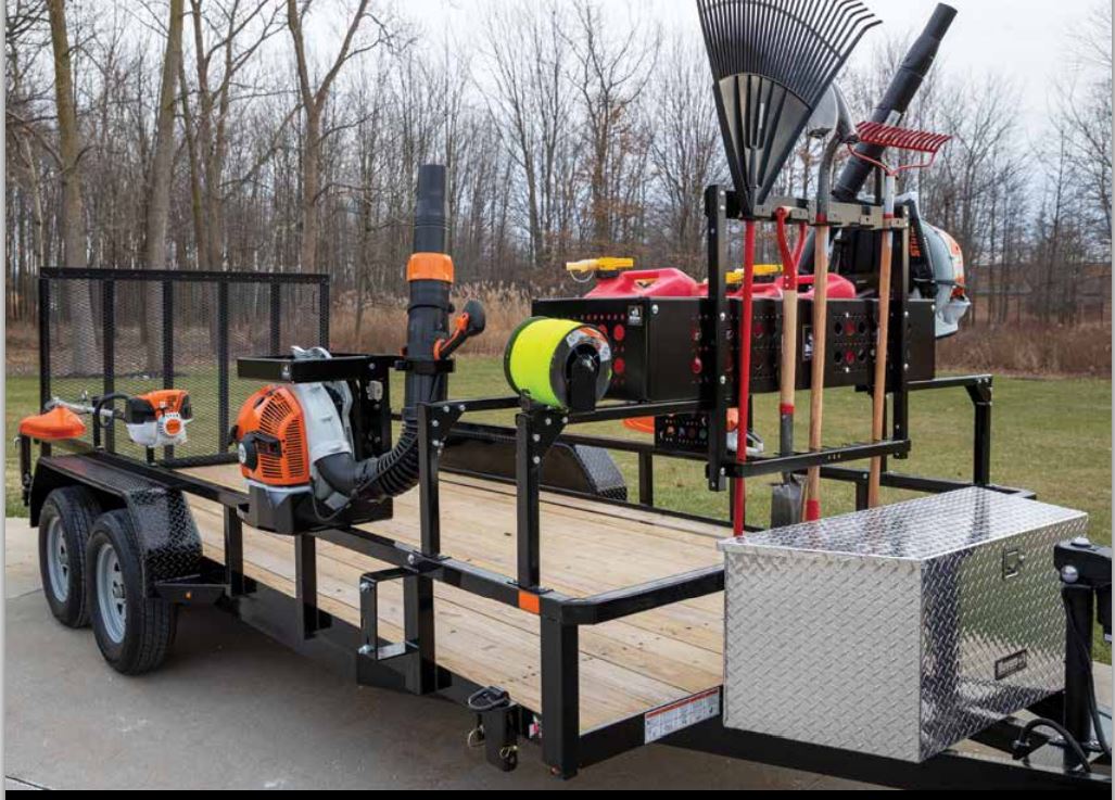 Buyers Products extends line of landscape trailer accessories 