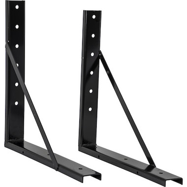 1701016 - 24x24 Inch Welded Black Formed Steel Mounting Brackets ...