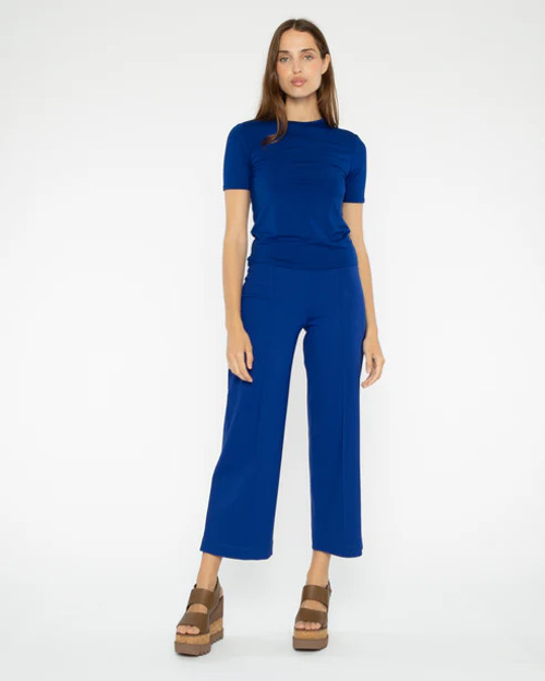STRAIGHT CROPPED PANT