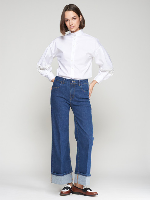 VICTORIA WIDE LEG DENIM