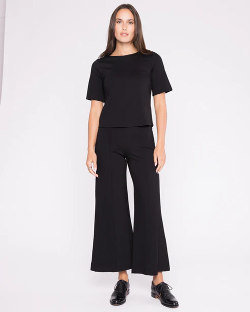 Ponte Knit Wide Leg Pant Ponte Knit Wide Leg Pant