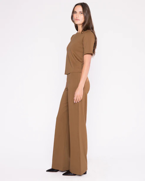 EXTENDED PONTE KNIT TEE