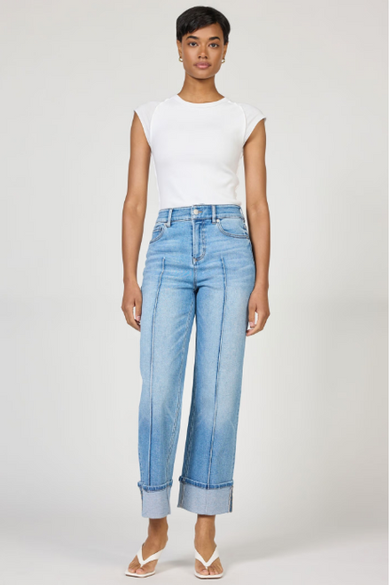 HOLLY CROPPED CUFFED HEM - WINSLOW