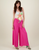 ANNIE WIDE LEG PANT - PINK