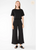 RR WIDE LEG PANT CROPPED PONTE KNIT  