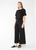 RR WIDE LEG PANT CROPPED PONTE KNIT  