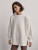 MAE SIDE ZIP BOYFRIEND SWEATSHIRT