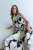 SLEEVELESS ALINE MULTICOLORED MIDI DRESS