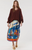 ME SKIRT NAUTICAL FALL PRINT MULTI COLORED