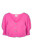 MANDA ALPACA CARDIGAN - NEON PINK, TAN