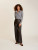 FAUX LEATHER WIDE LEG PANT