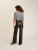 FAUX LEATHER WIDE LEG PANT