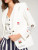 BONJOUR EMBROIDERED WHITE JACKET