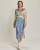 BRIELLE SHIPIBO WAIST TIE DRESS