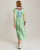 BRIELLE SHIPIBO WAIST TIE DRESS