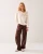 LINEN BLEND BLOUSE