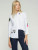 STRIPED BLOUSE W EMBROIDERY