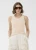 BESSY KNIT TANK - LT BLUE, BLACK, IVORY