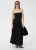 BALINA MAXI DRESS - IVORY, BLACK