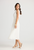 TANSY FLOWY PLEATED DRESS - IVORY, BLACK