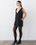BLACK SCUBA PARTY DRESS