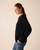 ROMA BOYFRIEND CASHMERE SWEATER - BROWN, BLACK