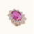 AH RING COCKTAIL MEDIUM OVAL IN ASSORTED COLORS