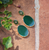 OLYMPIC STATEMENT DOUBLE DROP JADE EARRING