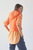 ROMY QUILTED SLEEVELESS VESST WITH REMOVABLE HOOD - HOT PINK/ORANGE