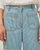 ALDRICKS STRAIGHT LEG PLEATED STONEWASH DENIM PANT