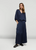 CARGO SILKY TOUCH DRAWSTRING WAIST SKIRT - NAVY, GREEN