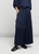 CARGO SILKY TOUCH DRAWSTRING WAIST SKIRT - NAVY, GREEN