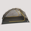 A Sierra Designs Meteor 4 Tent set up without the rain fly on