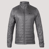 Grey - Sierra Designs Men's Tuolumne Sweater, front view, fully zipped