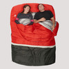 Couple sleeping in a Sierra Designs Frontcountry Bed 20 Queen