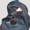 Sierra Designs Crested Butte backpack, opened to show organization pockets