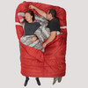 Sierra Designs Backcountry Bed 20 Duo sleeping bag, red, rear view