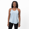 Woman wearing Sierra Designs Women's Basecamp Tank, Arona, front view