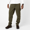 Man wearing Sierra Designs Men's Fredonyer Stretch Pant, Olive Night, front view