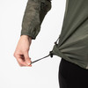 Close up of Sierra Designs Women's Tepona Wind Jacket, showing elastic cord at waist