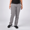 Woman wearing Sierra Designs Women's Inyo Stretch Pant, Mid Gray, front view